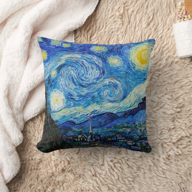 The Starry Night | Van Gogh | Cushion (Blanket)