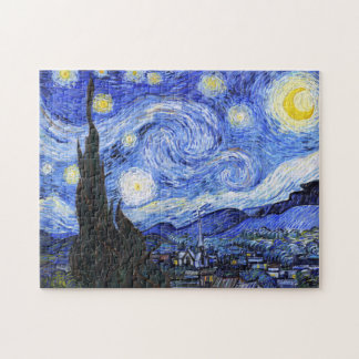 The Starry Night Van Gogh Jigsaw Puzzle