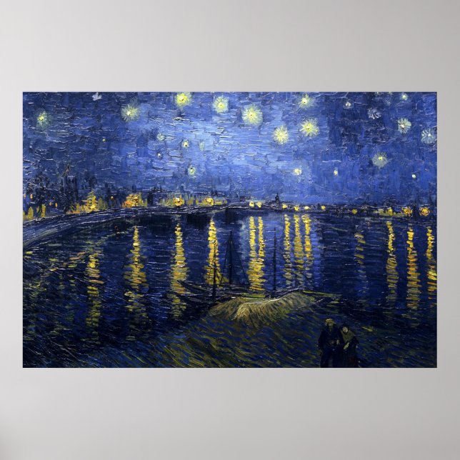 The Starry Night (van Gogh) Poster (Front)