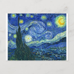 The Starry Night - Vincent van Gogh (1889) Postcard