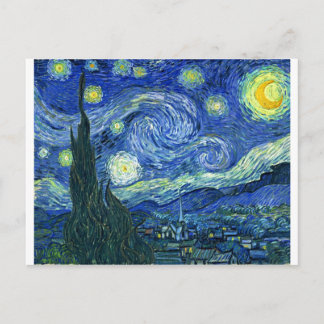 The Starry Night - Vincent van Gogh (1889) Postcard