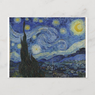 The Starry Night - Vincent Van Gogh Postcard
