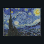 The Starry Night, Vincent Van Gogh, Postcards<br><div class="desc">The Starry Night,  Vincent Van Gogh - a celebration of the Masters of Art</div>