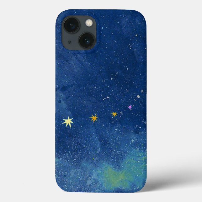  The starry sky illustration  Case-Mate iPhone Case (Back)