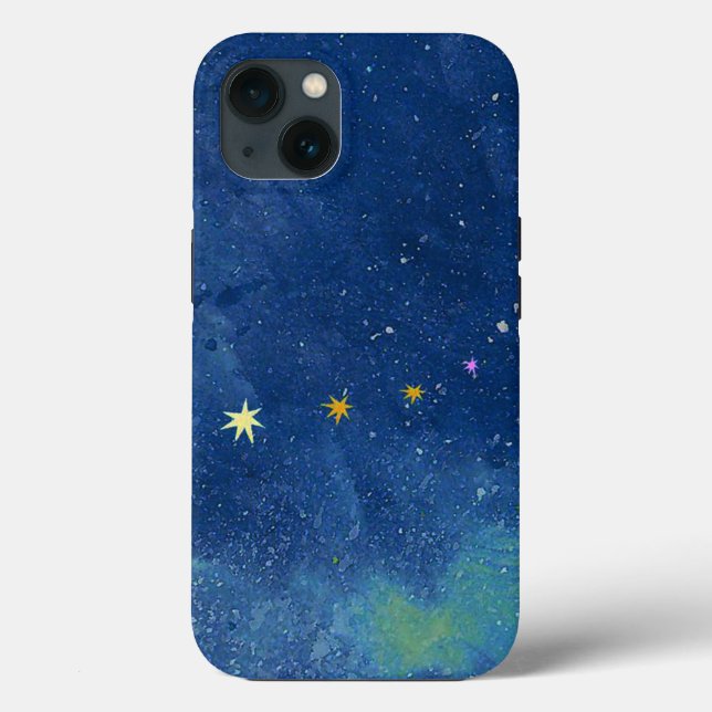 The starry sky illustration  Case-Mate iPhone Case (Back)