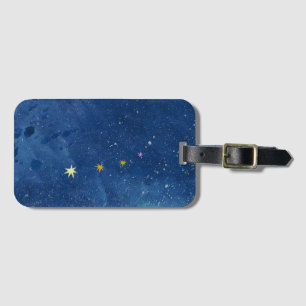  The starry sky illustration   Luggage Tag