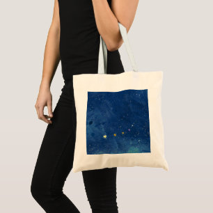 The starry sky illustration Tote Bag