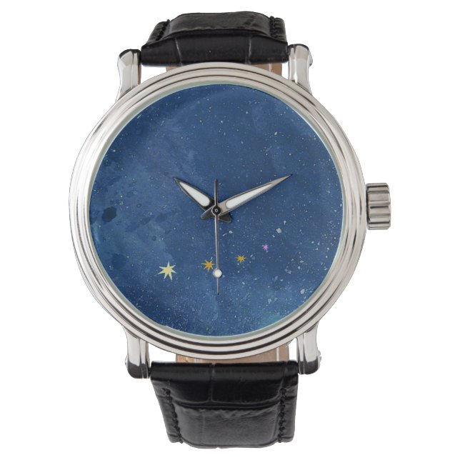  The starry sky illustration   Watch (Front)