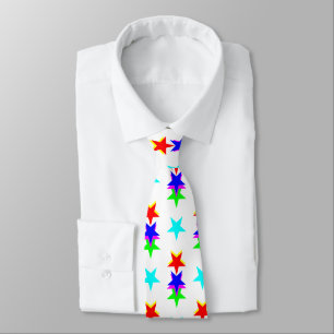 The Stars Align Colourful Fun Elegant Tie