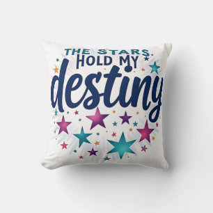 The stars hold my destiny cushion