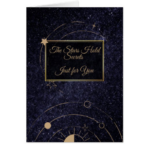The Stars Hold Secrets Just for You- Birthday Card