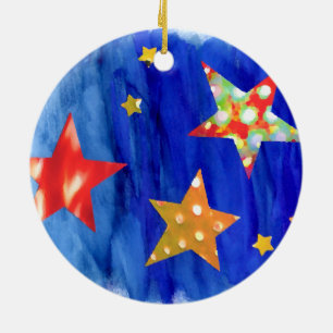 The Stars In The Bright Sky Christmas Ornament