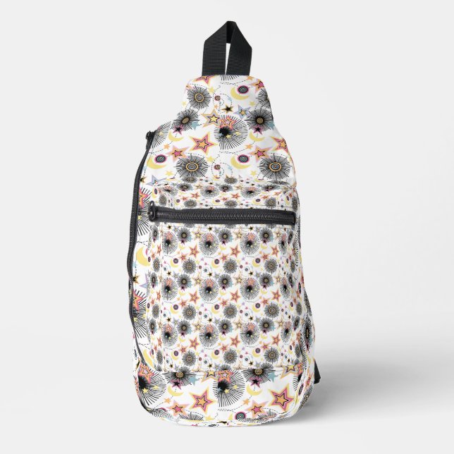 The stars Patterned Tote Bag (Front)