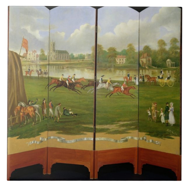 The Start of the Race for the Clarence Gold Cup at Tile (Front)