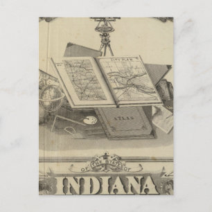 The State of Indiana Postcard