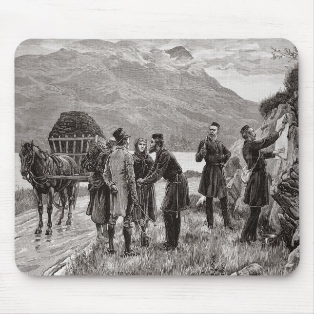 The State of Ireland Mouse Mat (Front)