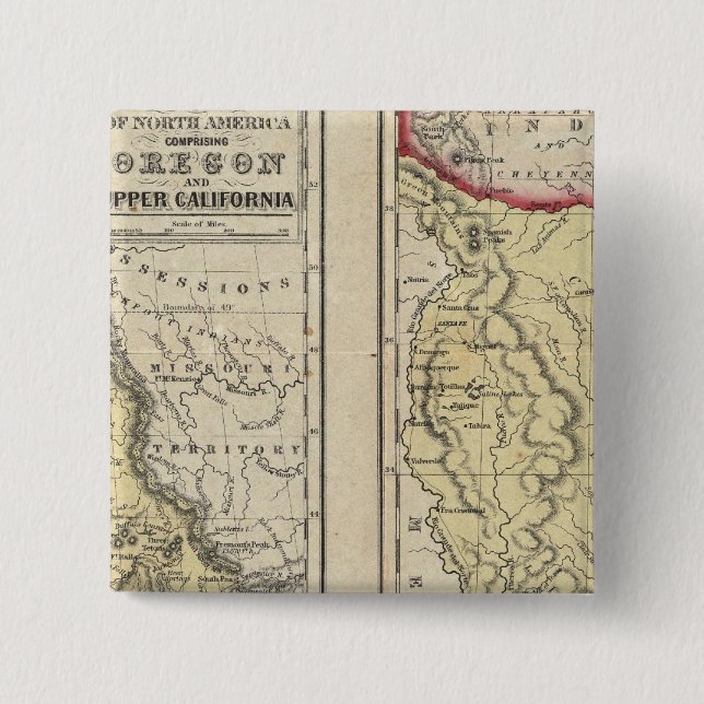 The State Of Texas 15 Cm Square Badge (Front)