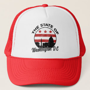The State of Washington DC - 51st Statehood Trucker Hat