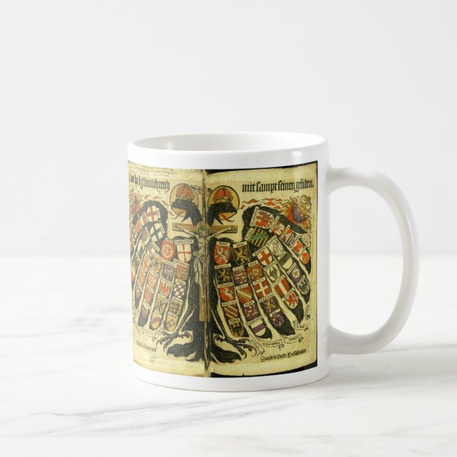 The States of the Holy Roman Empire Jost de Negker Coffee Mug (Right)