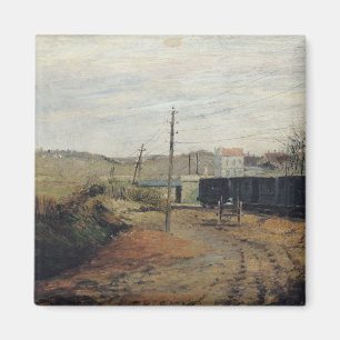 The Station at Argenteuil Magnet