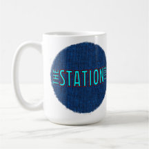 The Station Blue RT 15 oz Classic Mug