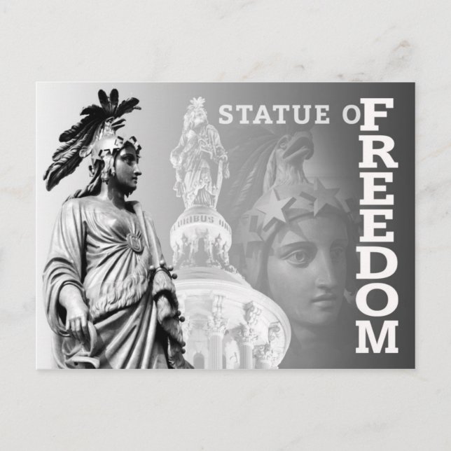 The Statue of Freedom, US Capitol Postcard (Front)