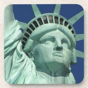 The Statue Of Liberty At New York City Coaster