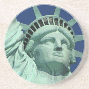 The Statue Of Liberty At New York City Coaster