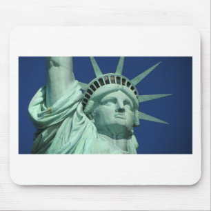 The Statue Of Liberty At New York City Mouse Mat