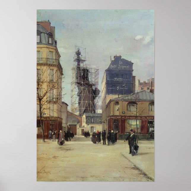 The Statue of Liberty, by Bartholdi Poster (Front)