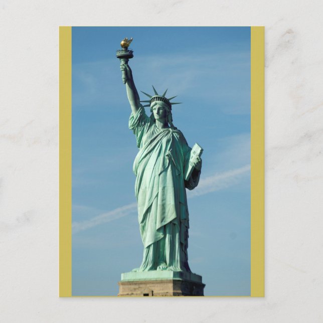 The Statue of Liberty Enlightening the World Postcard (Front)
