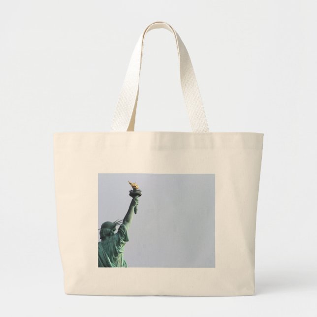 The Statue of Liberty Large Tote Bag (Front)