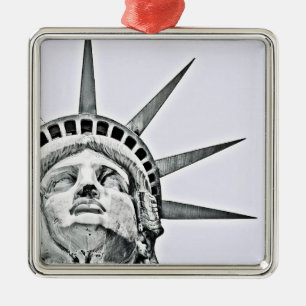 The Statue of Liberty Metal Tree Decoration