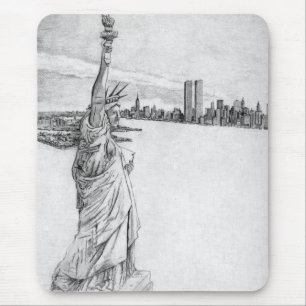 The Statue of Liberty Mouse Mat