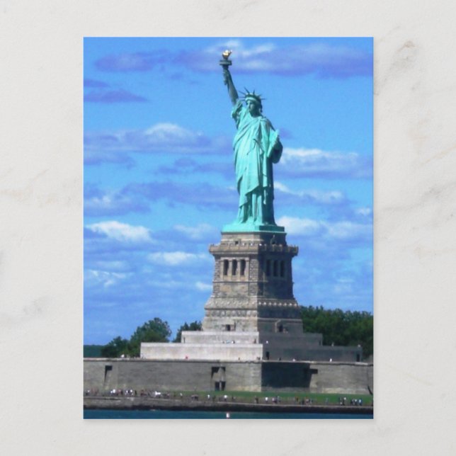 The Statue of Liberty Postcard (Front)