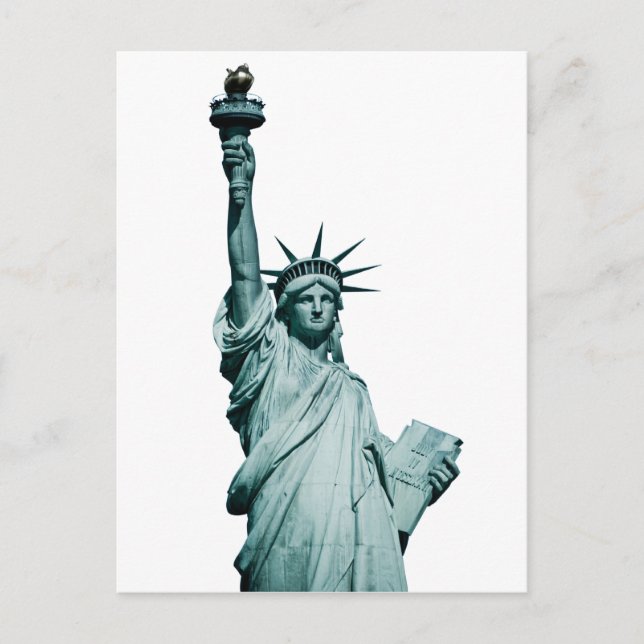 The Statue of Liberty Postcard (Front)