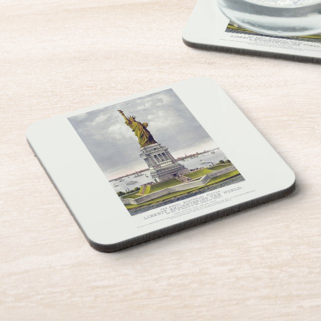 The Statue of Liberty, The Great Bartholdi Statue Coaster (Left Side)