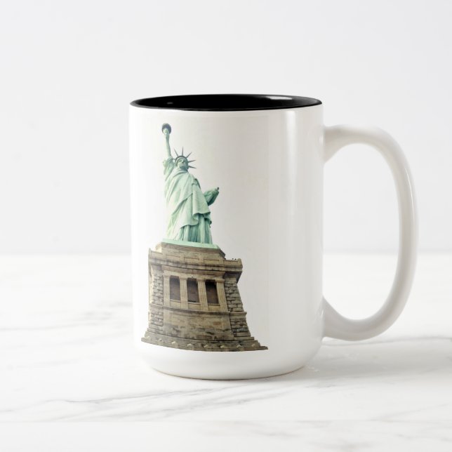 The Statue of Liberty Two-Tone Coffee Mug (Right)