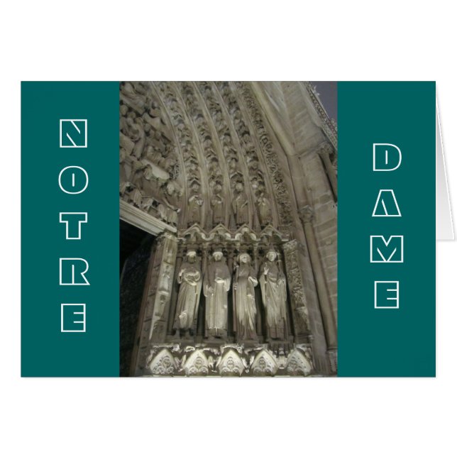 The Statutes of Notre Dame (Front Horizontal)