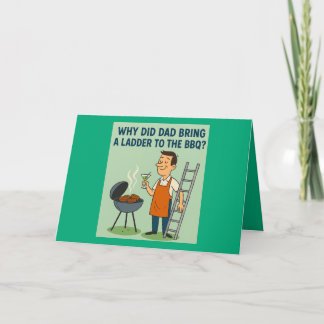  “The Steaks Were High” Father’s Day  Thank You Card