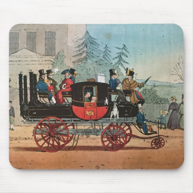 The Steam Coach Mouse Mat (Front)