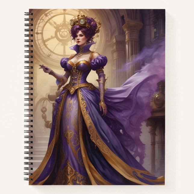 The Steam Empress Notebook (Front)