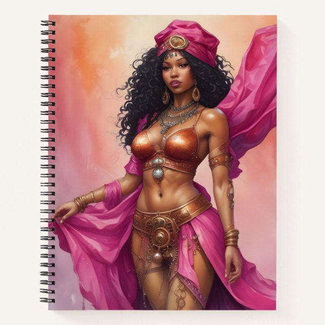 The Steam Goddess Notebook (Front)
