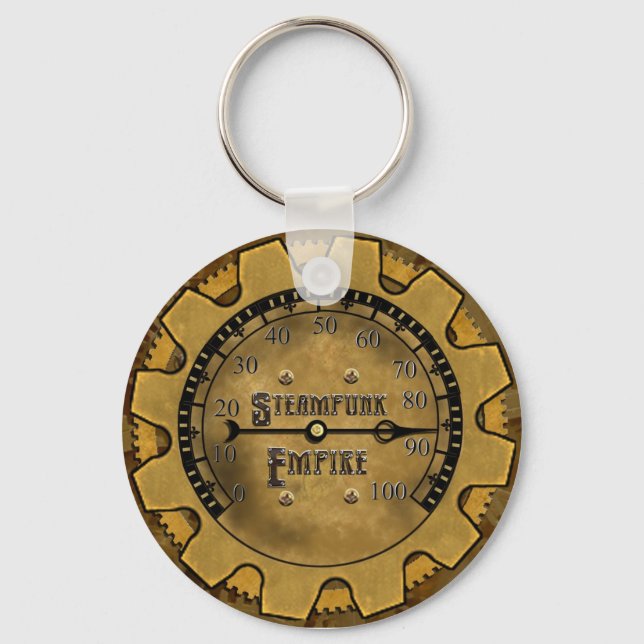 The Steampunk Empire Key Holder Ring (Front)