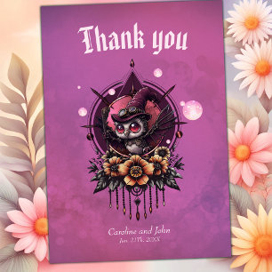 The Steampunk Owl: Guardian of Secrets. Thank You Card