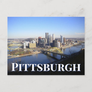 The Steel City   Pittsburgh, PA Postcard