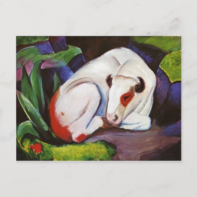 The Steer (The Bull) by Franz Marc Postcard (Front)