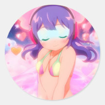 The Stellargroove Ayumi Round Sticker #02