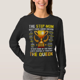 The Step Mum The Queen Trophy World's Best Mum Tro T-Shirt