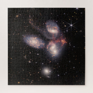 The Stephan's Quintet Galaxies JWST Jigsaw Puzzle